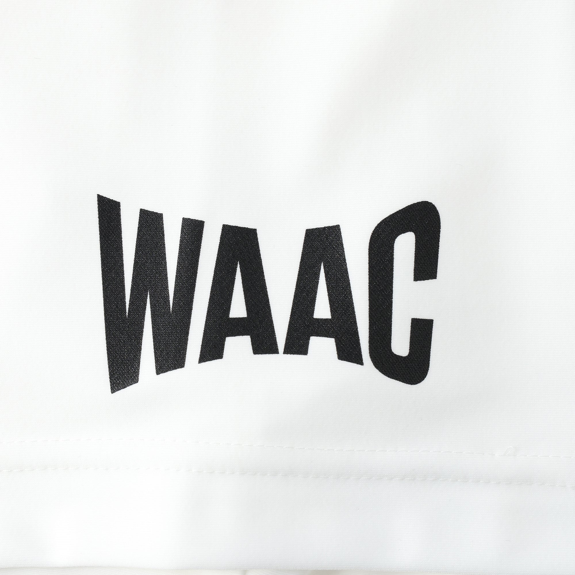 MEN ESSENTIAL ECO NYLON ポロシャツ ホワイト