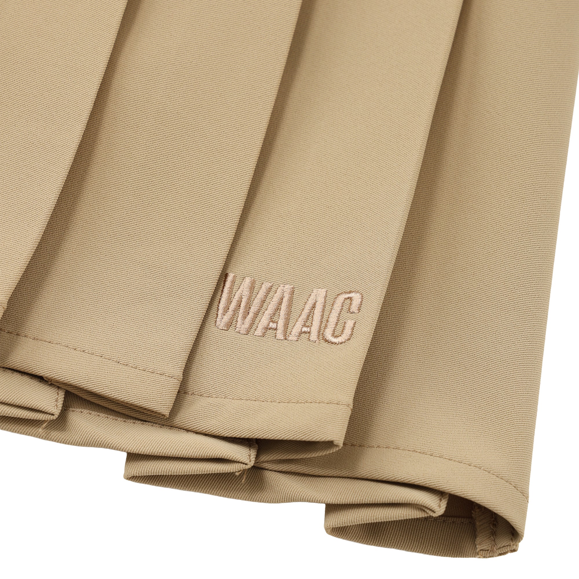 WOMEN ESSENTIALプリーツスカート ベージュ