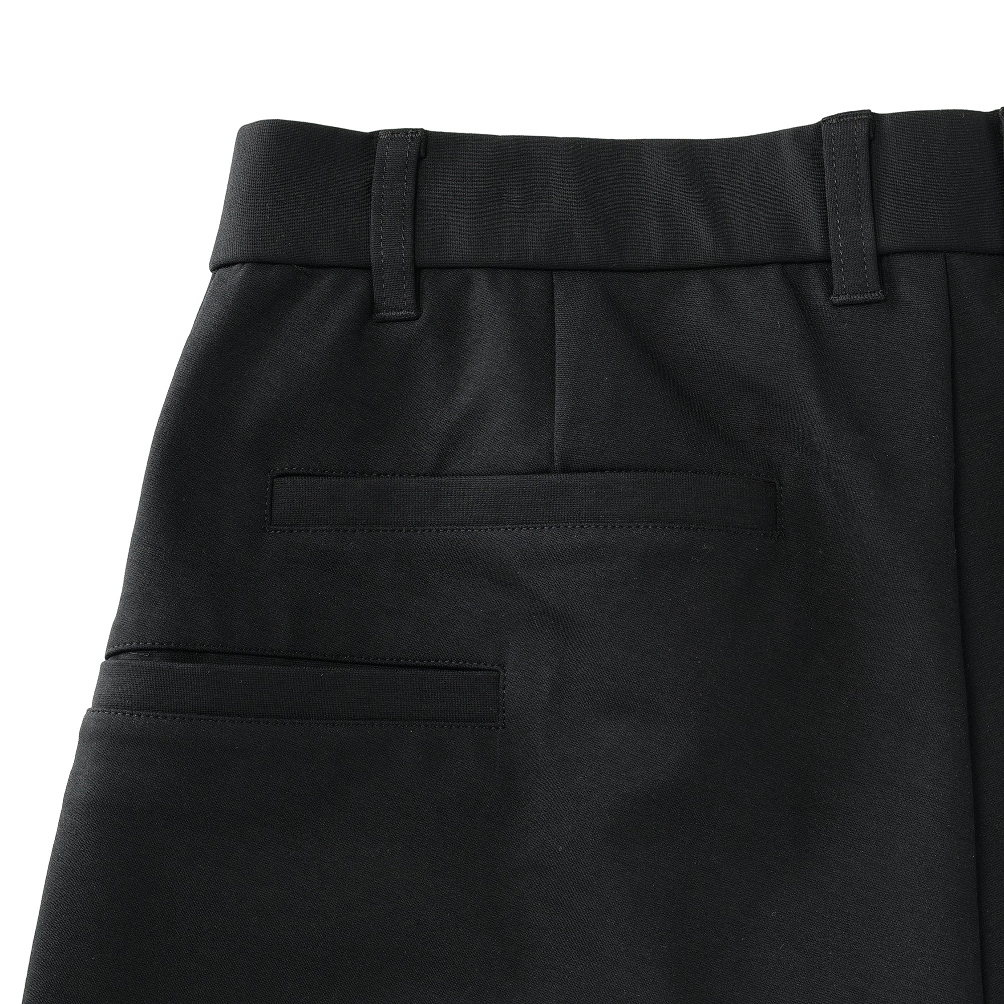 MENS ライトストレッチポンチ ハーフパンツ ブラック/072244411