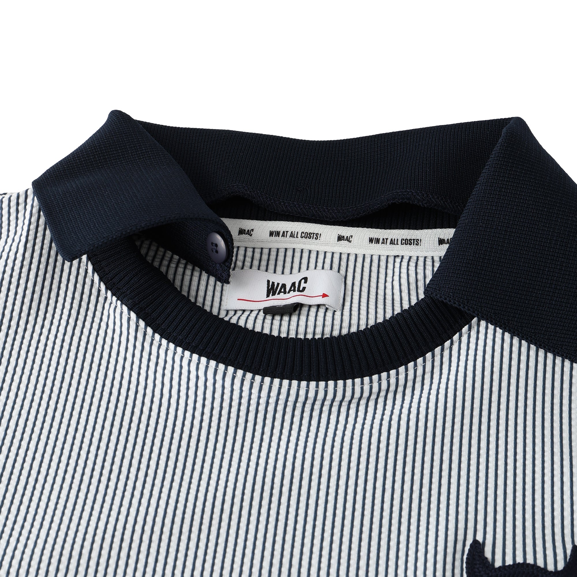 【25SS 新作】MEN トリコットサッカーシャツ ホワイト