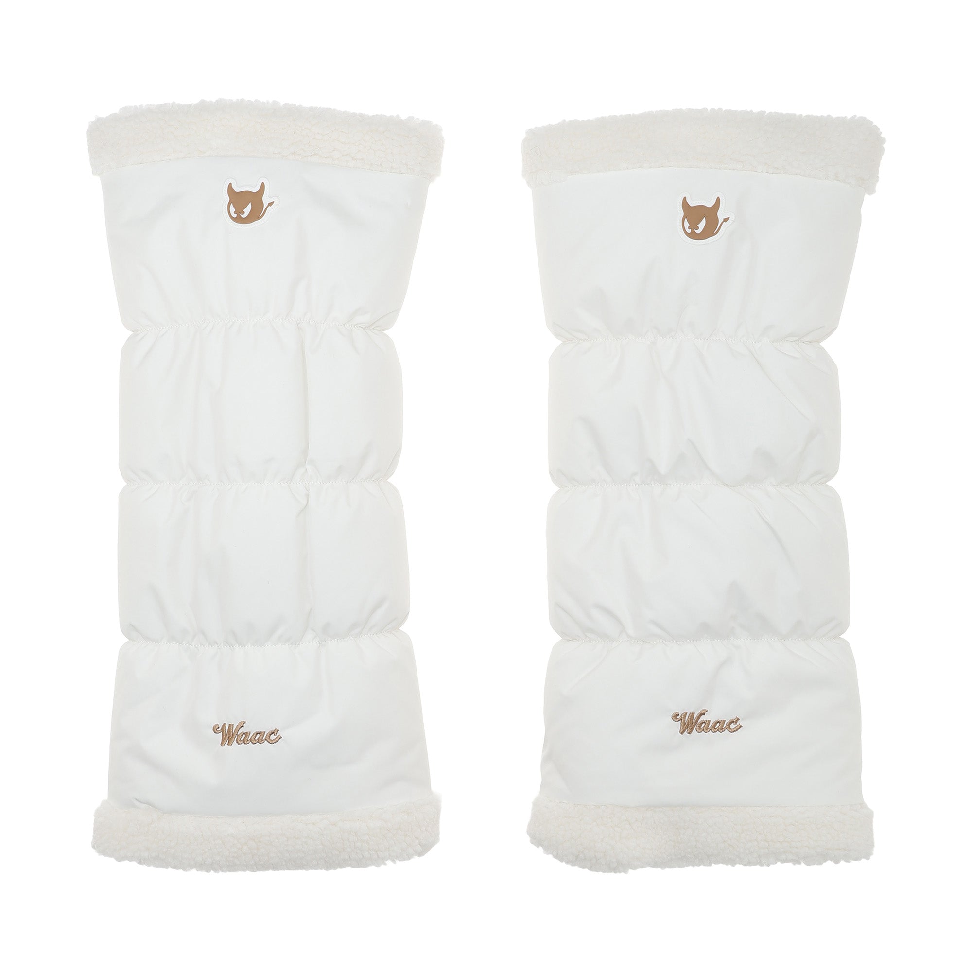 WOMEN レッグウォーマー アイボリー