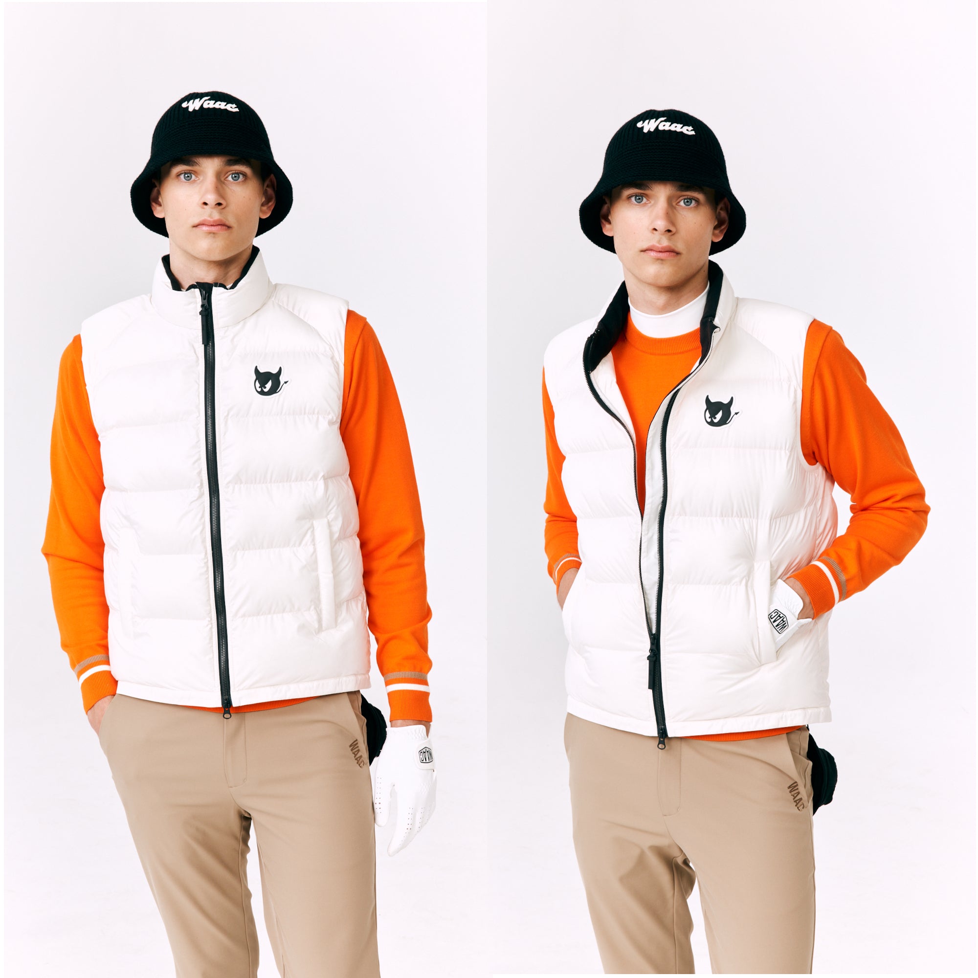 MEN LOFTECH™中綿 アウターベスト ブラック