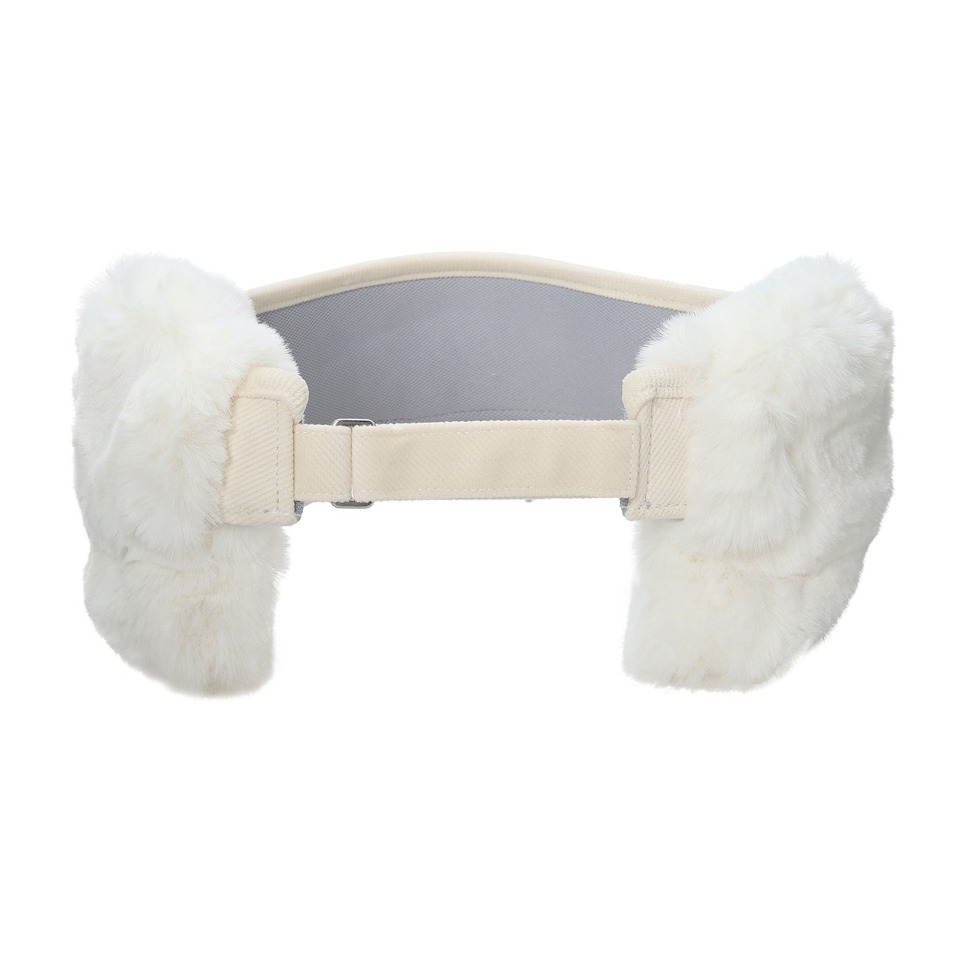 WOMENS イアーマフバイザー ブラック/072244836