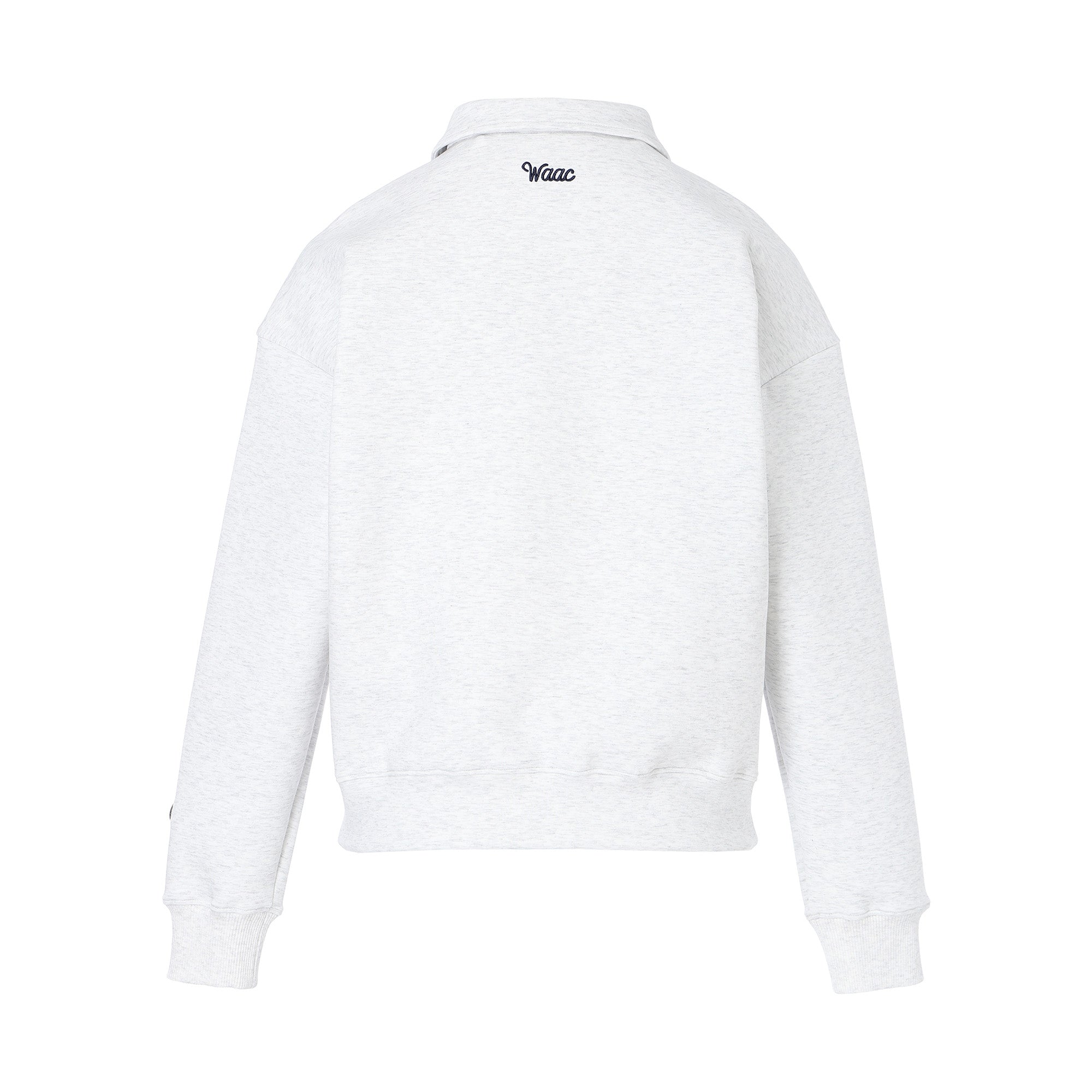 WOMEN スウェットポロ グレー