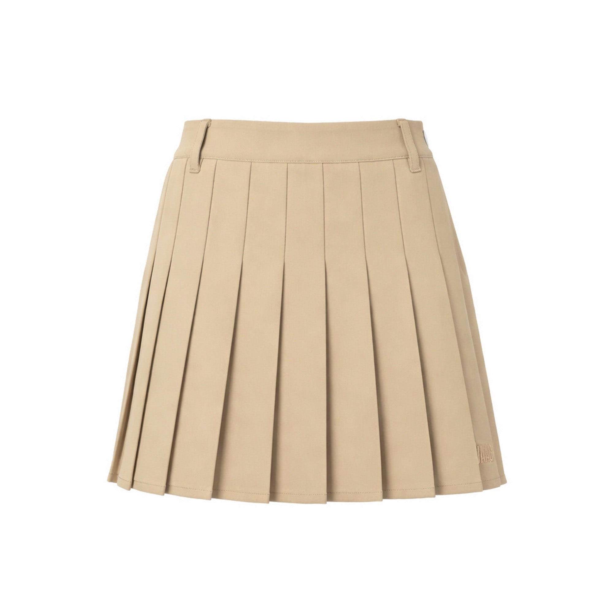 WOMEN ESSENTIALプリーツスカート ベージュ