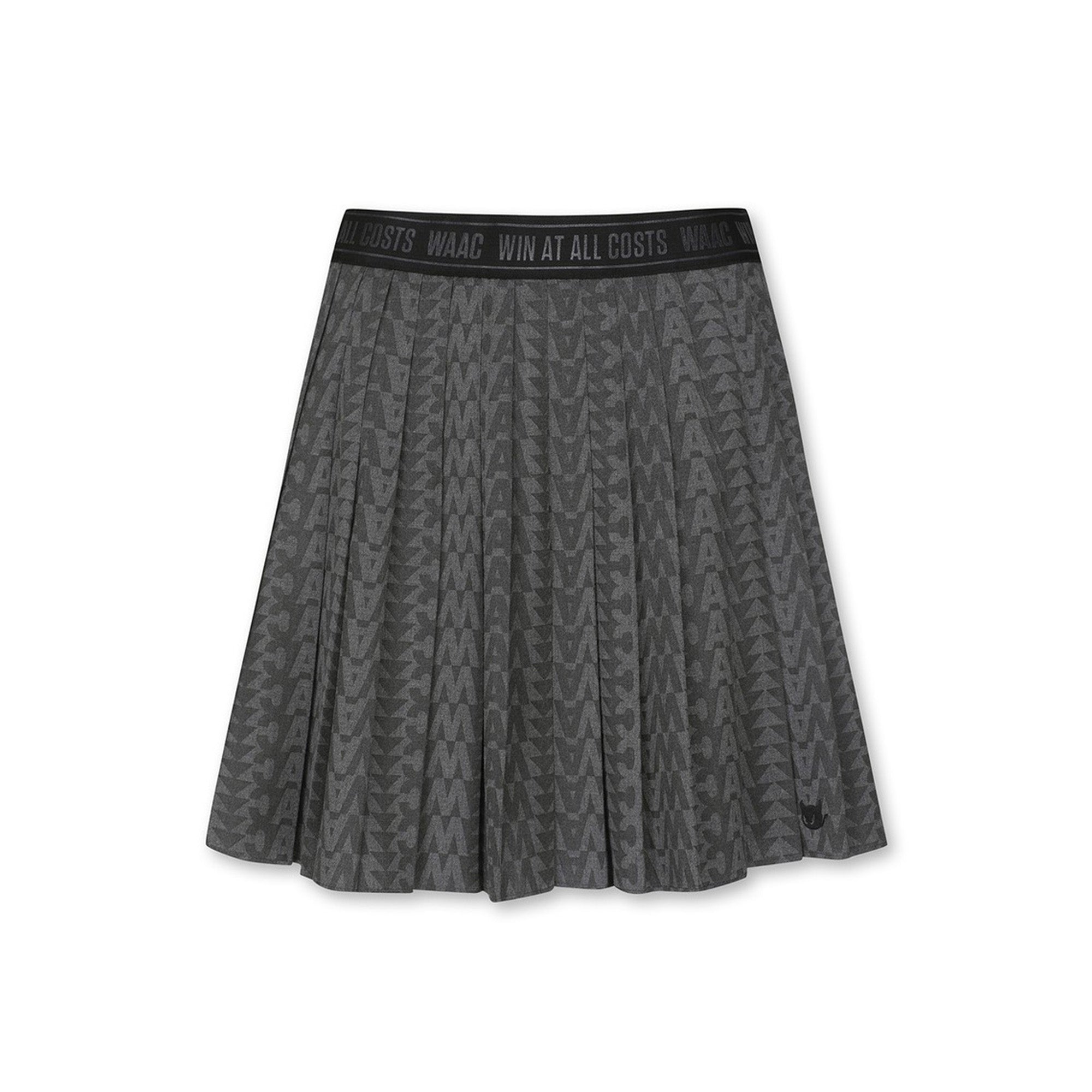 WOMEN プリーツキュロットスカート グレー