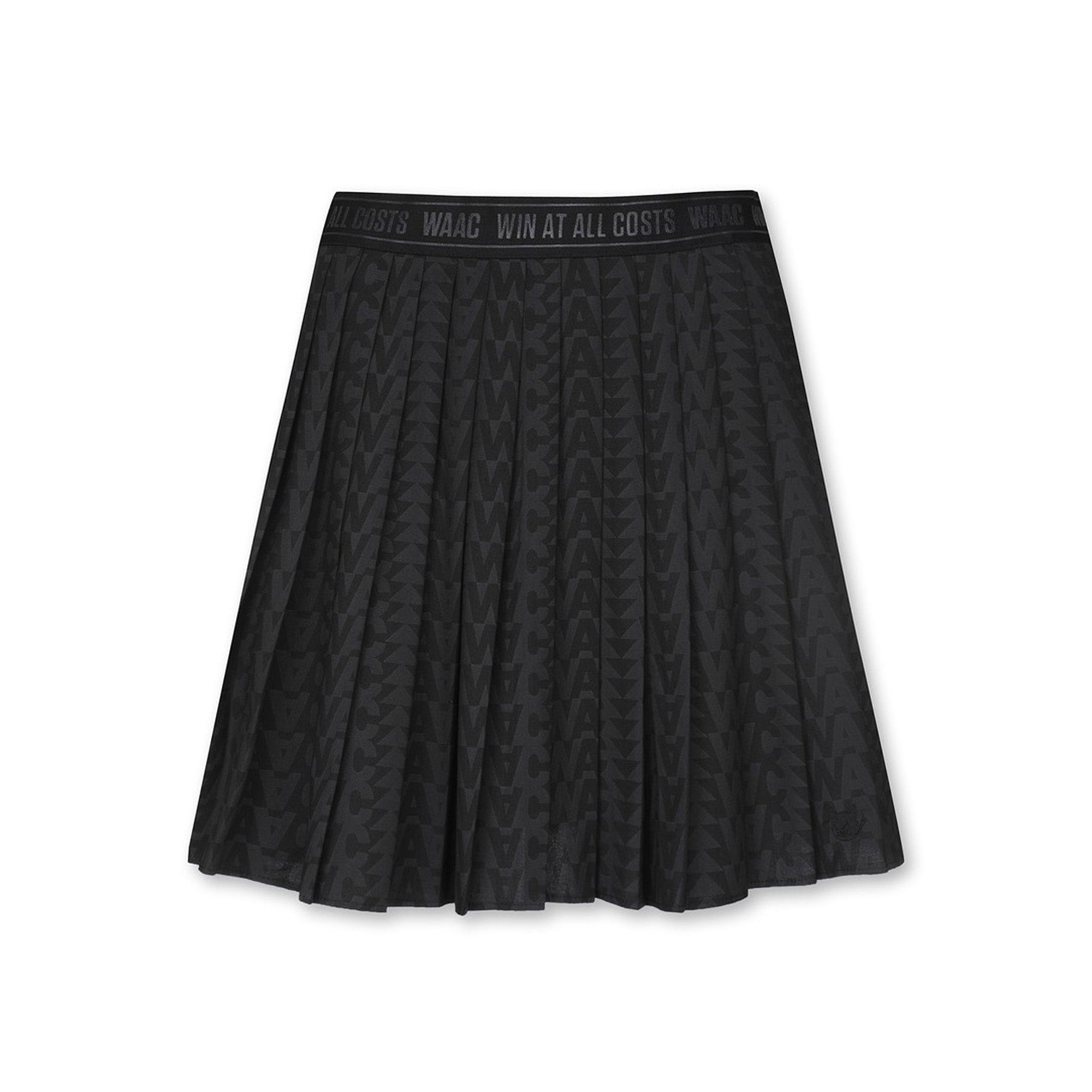 WOMEN プリーツキュロットスカート ブラック