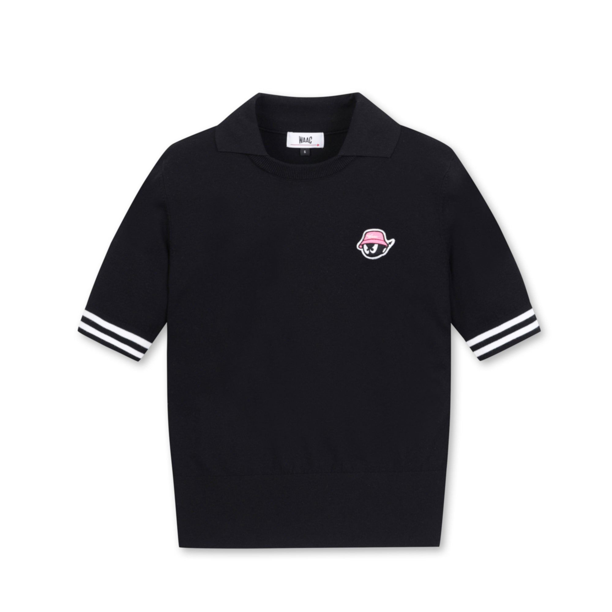 WOMENS サマーニットプルオーバー ブラック/072342760