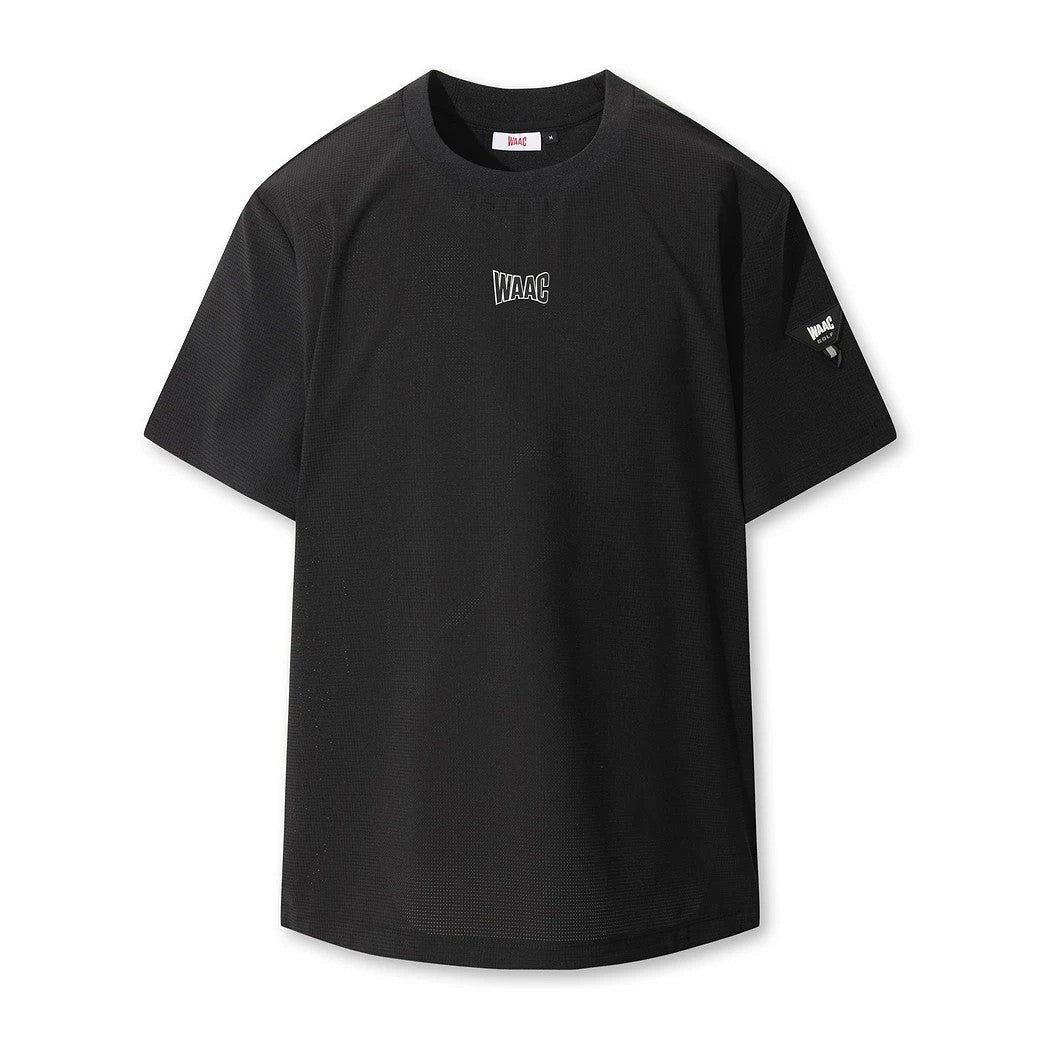 MEN エアドット ルーズフィットプルオーバー ブラック