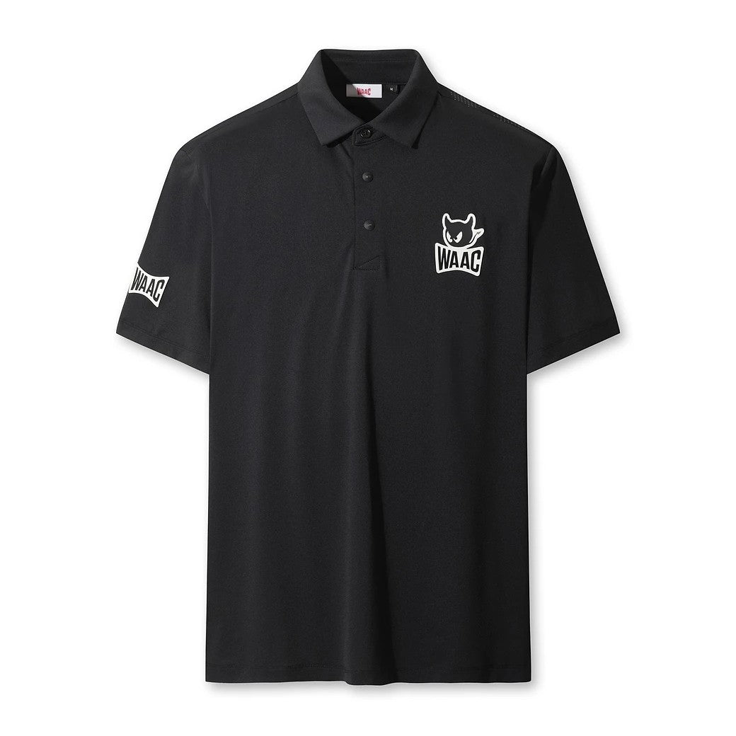 MEN ベーシック ポロシャツ ブラック