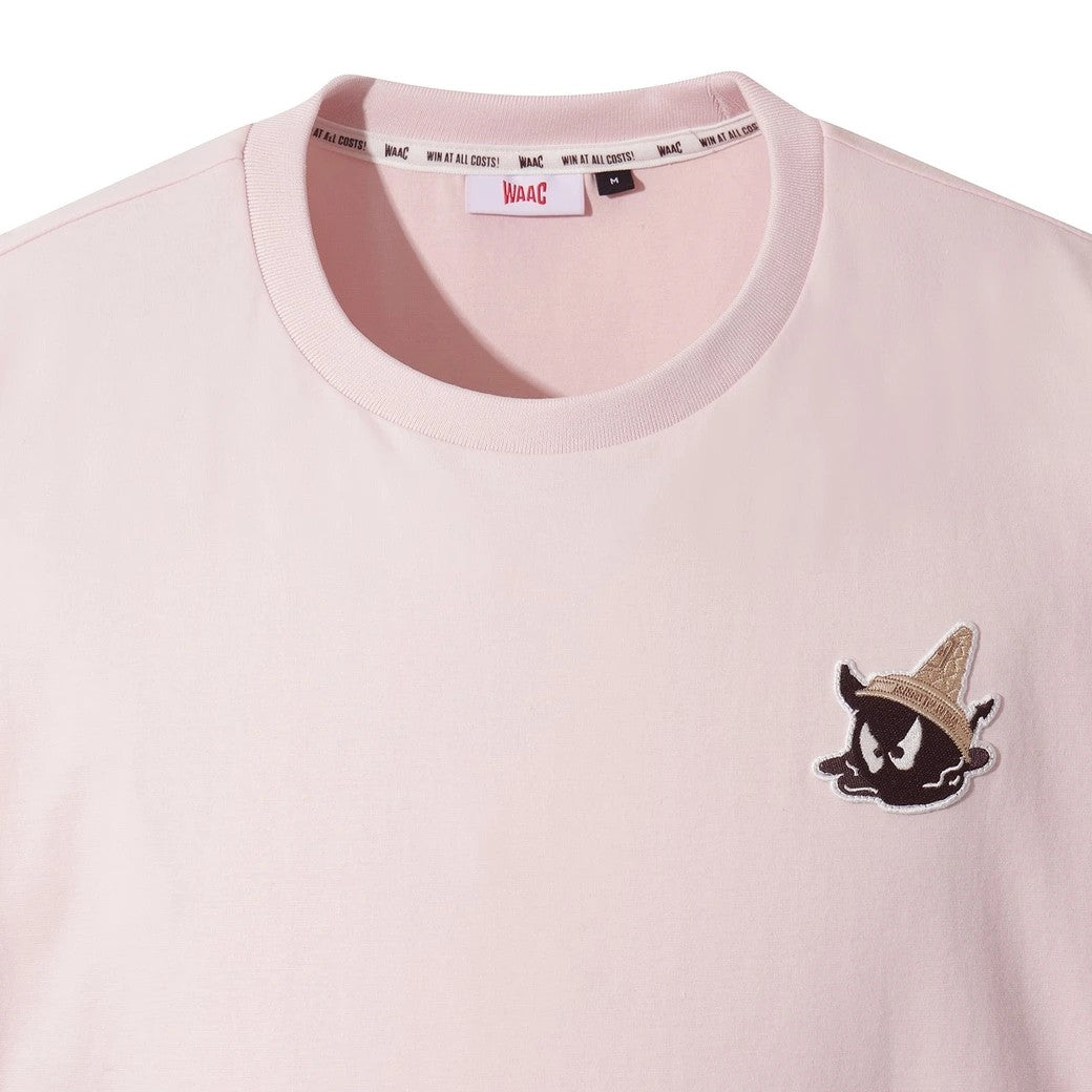 MEN クルーネックTシャツ ピンク