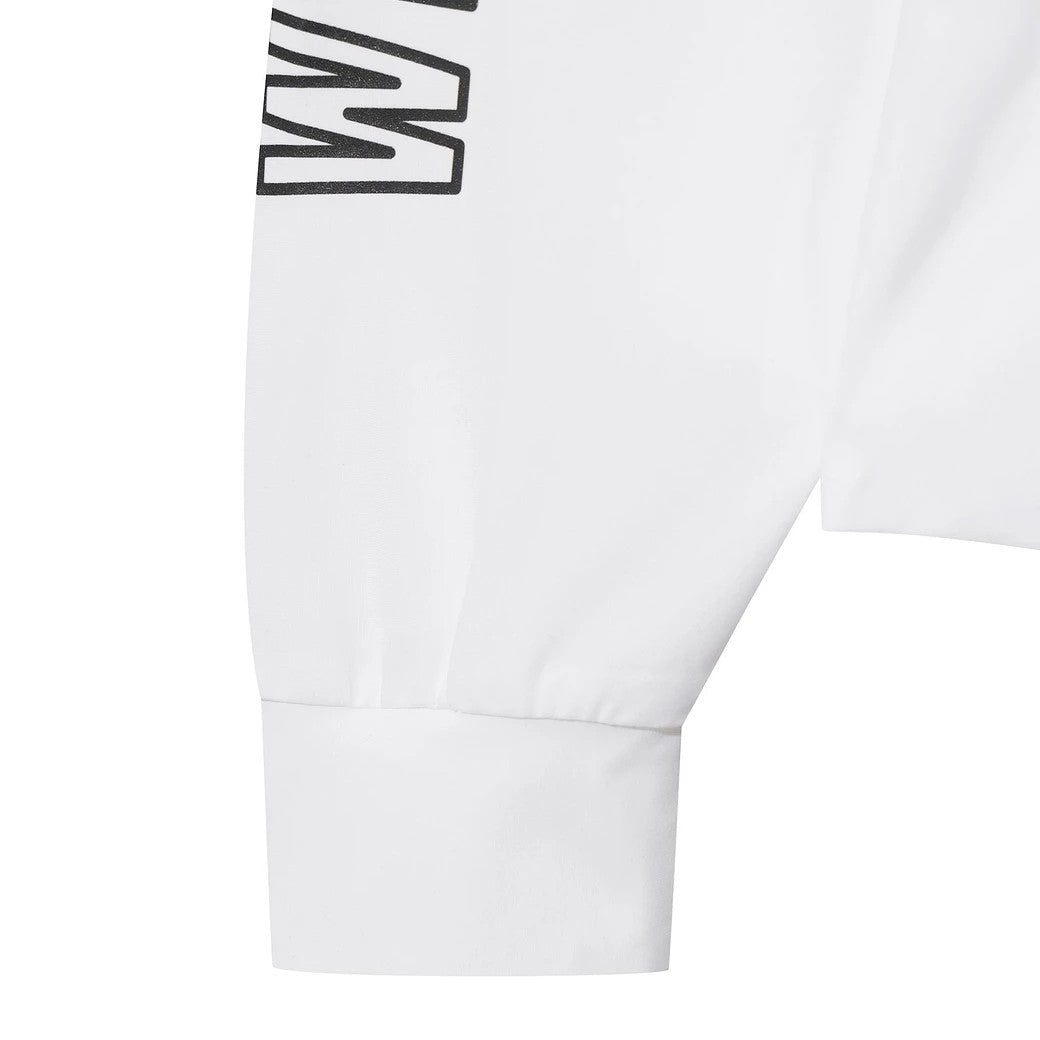 WOMEN クールパンチング スウェットTシャツ ホワイト