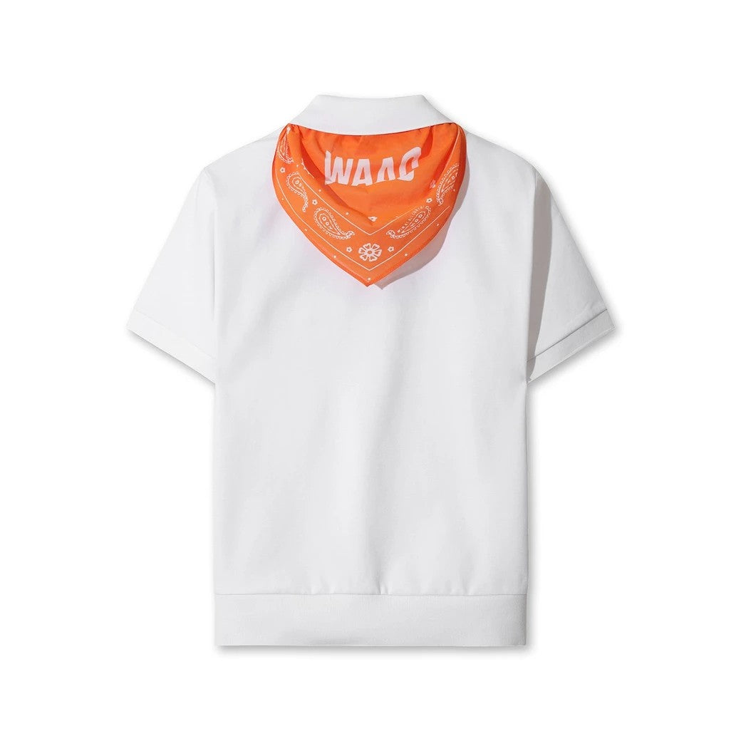 WOMEN ツイリーポイントTシャツ アイボリー