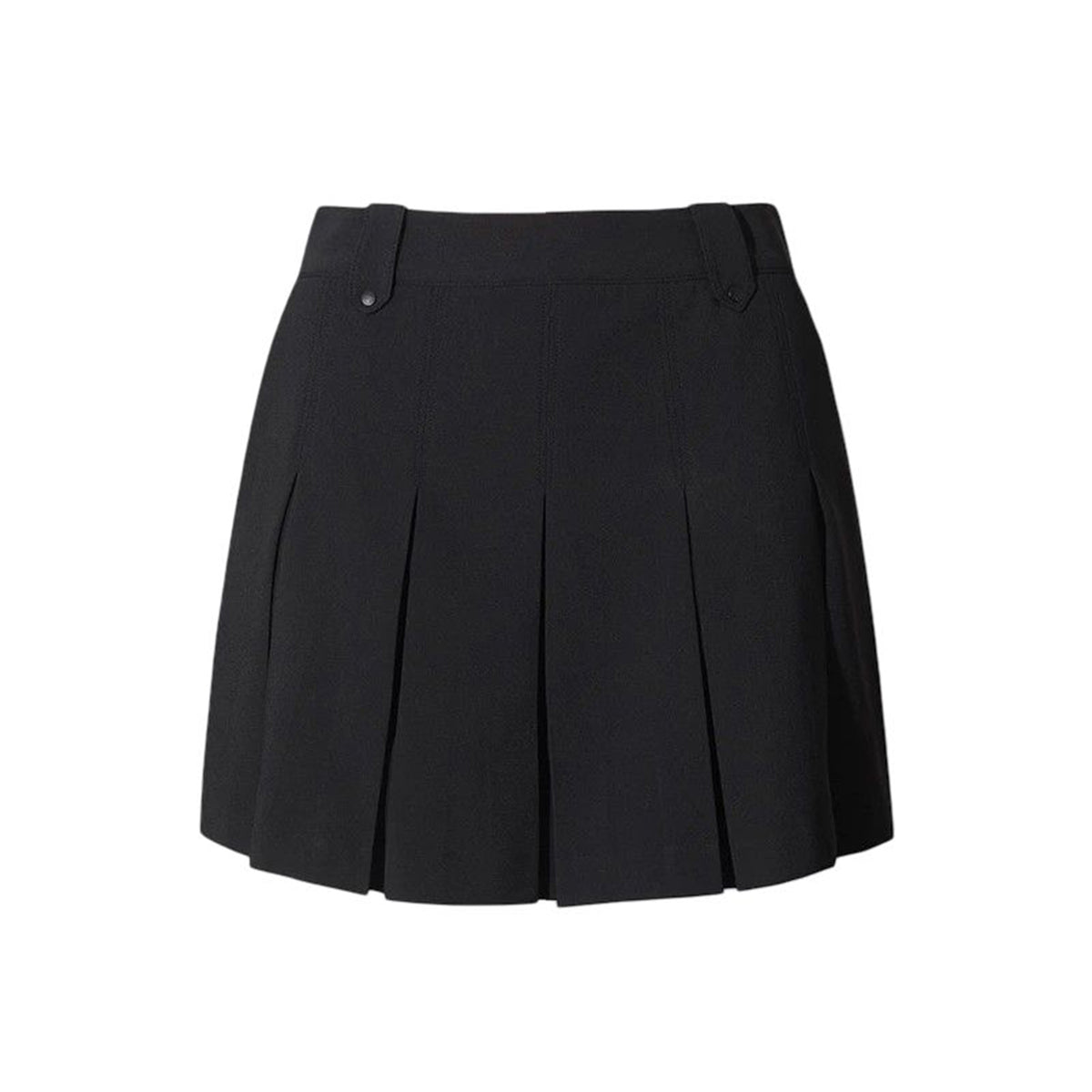 WOMEN ESSENTIAL プリーツスカート ブラック