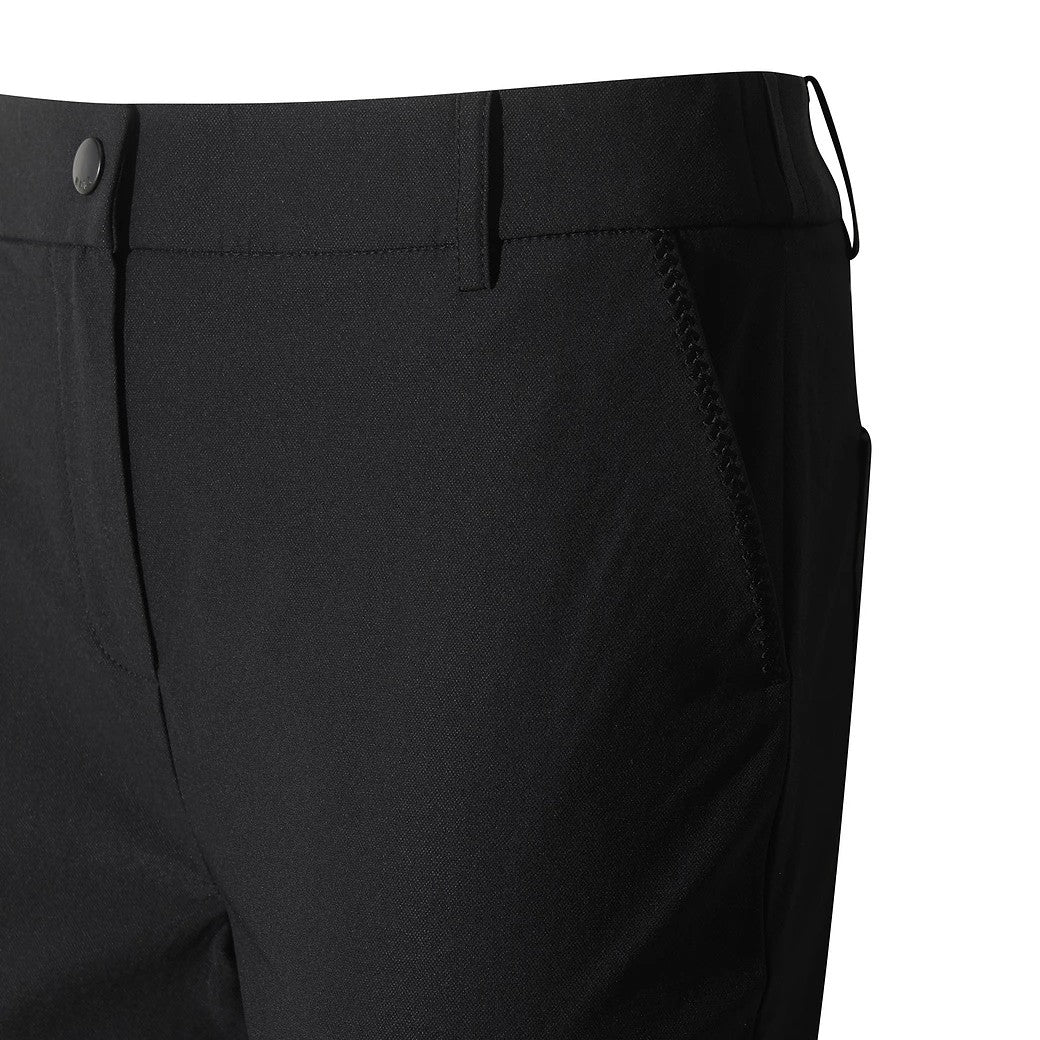 WOMEN ESSENTIAL クールストレートパンツ ブラック