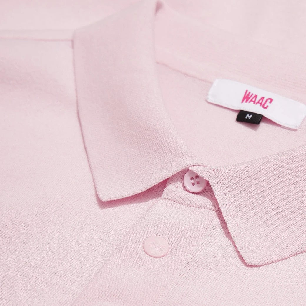 MEN クールファイン サマーニットポロ ピンク