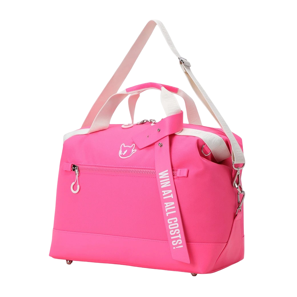 UNISEX 2WAY ボストンバッグ ピンク