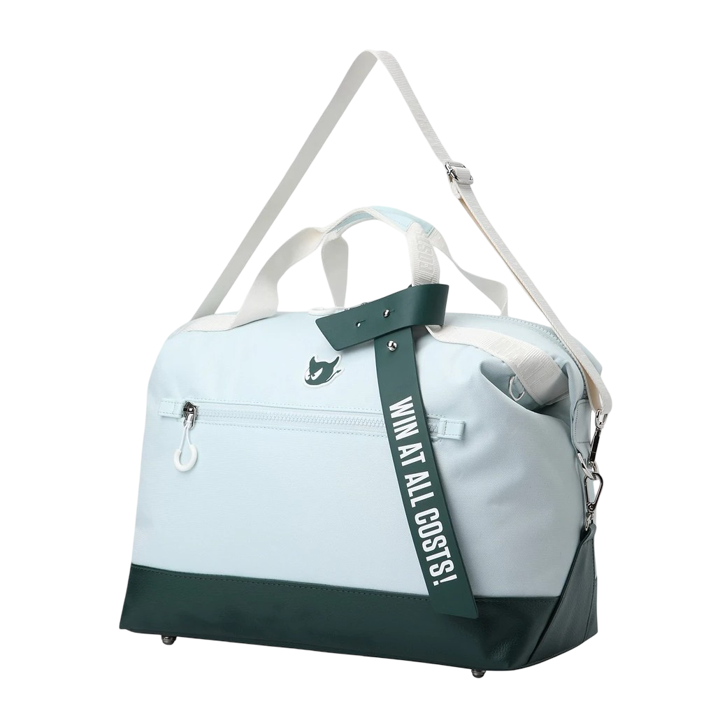 専用☆ホワイトサテンボストンバッグ☆ジョリーフルール 2WAY ボストンバッグ グリーン