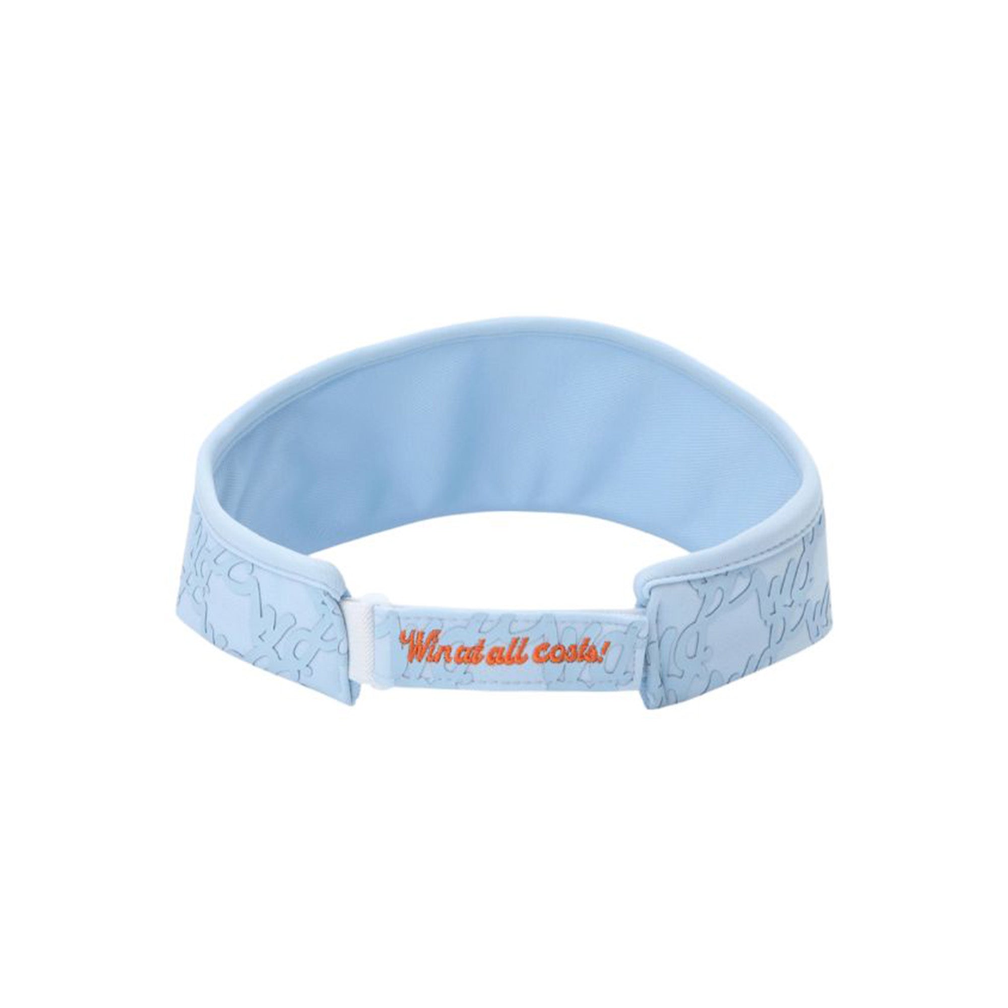 ロゴパターンバイザー ライトブルー