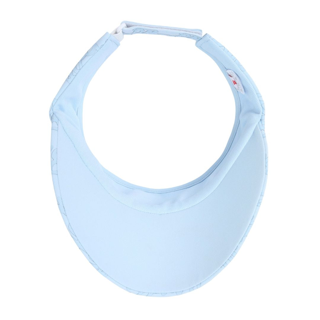 ロゴパターンバイザー ライトブルー