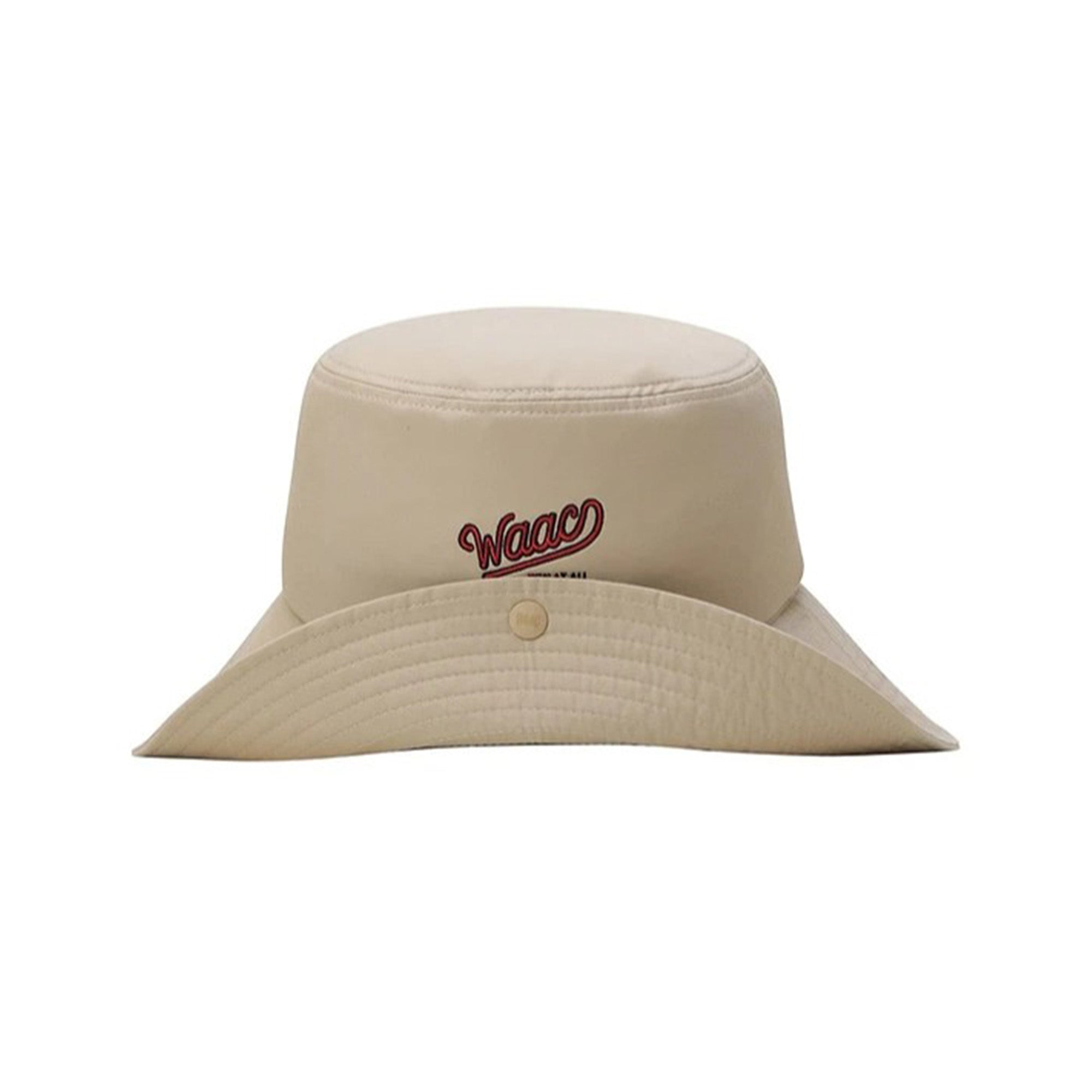 UNISEX COOLMAX ワイドブリム バケットハット ベージュ