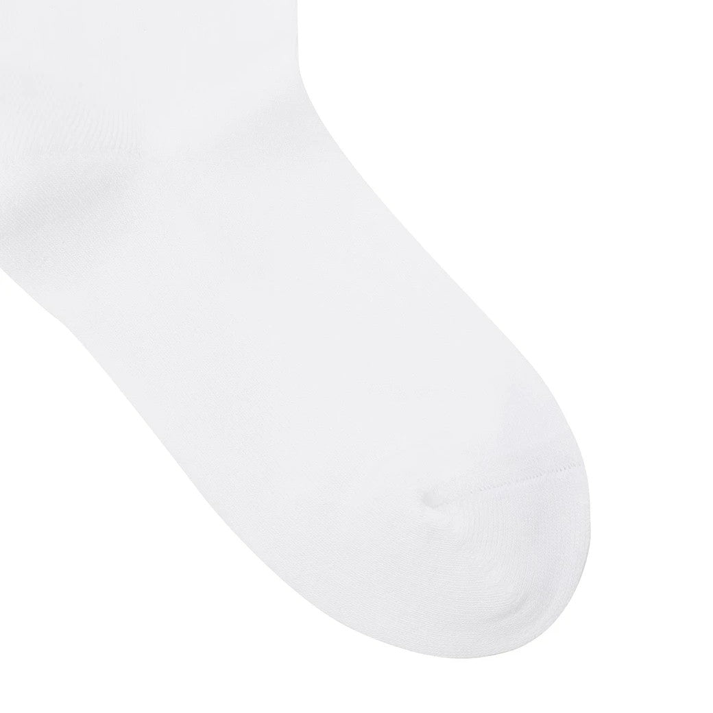 WOMEN スローガンソックス レッド