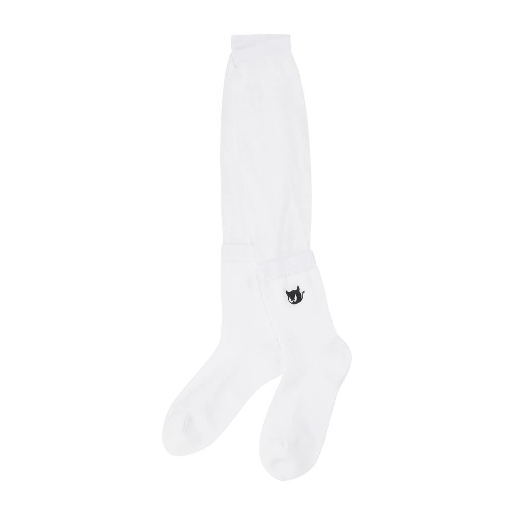 WOMEN ルーズシアーソックス ホワイト