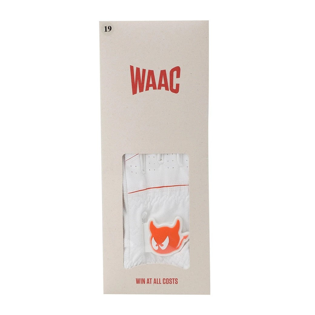 WOMEN SYNTHETIC LEATHER 3セットグローブ オレンジ