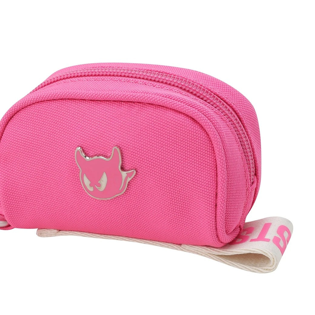 ボールポーチ ピンク