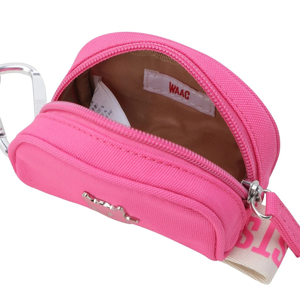 ボールポーチ ピンク