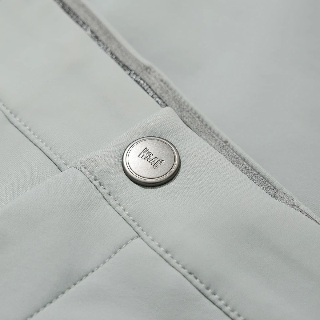 MEN ESSENTIAL ブラッシュド ナイロンストレッチパンツ グレー
