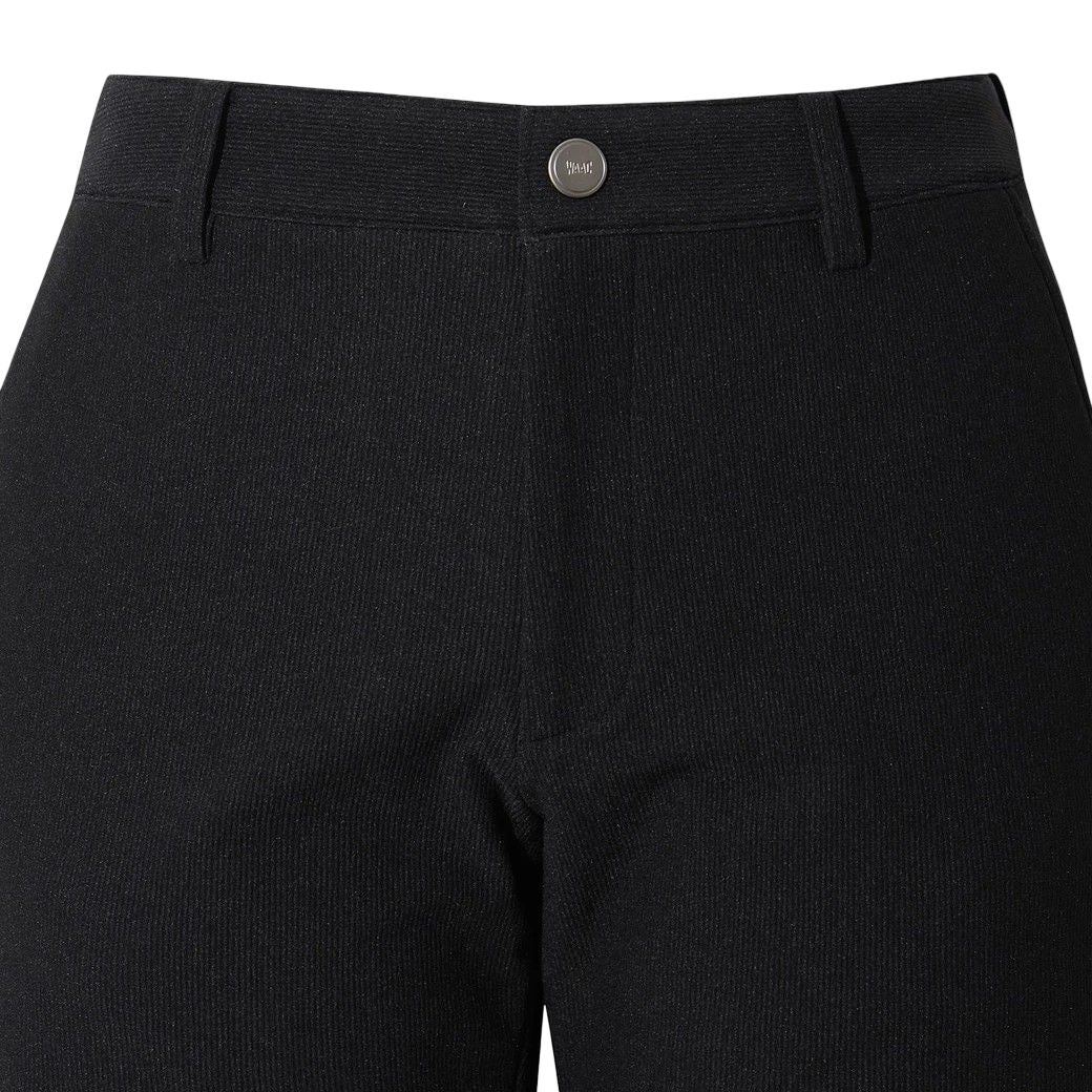 MEN トリコットコーデュロイ ストレッチパンツ ブラック