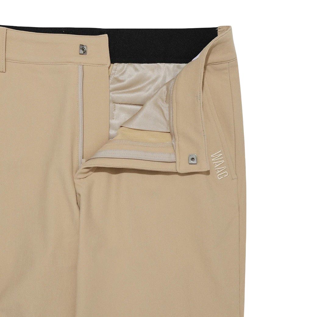 MEN トリコットコーデュロイ ストレッチパンツ ベージュ