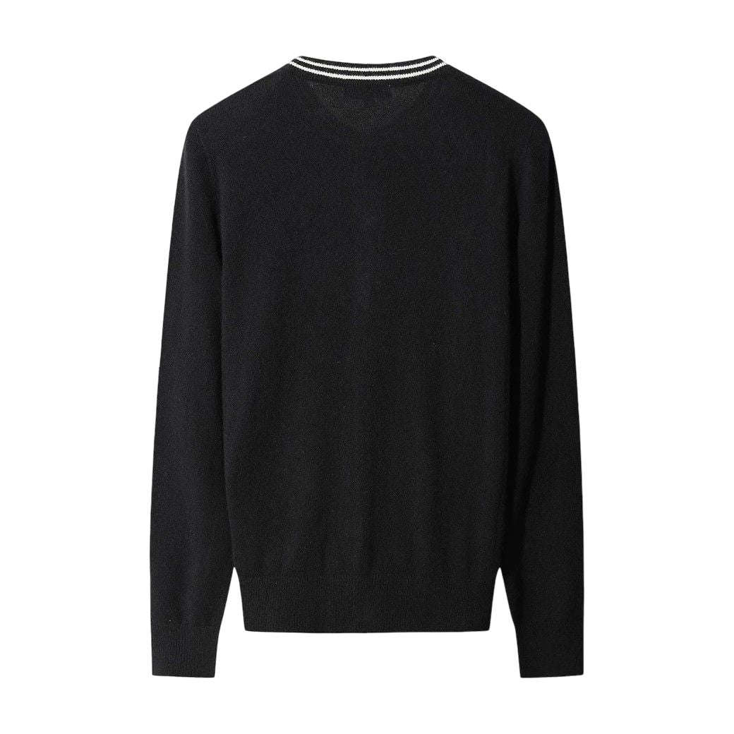 WOMEN WTO カシミヤ100 ホールガーメントカーディガン ブラック