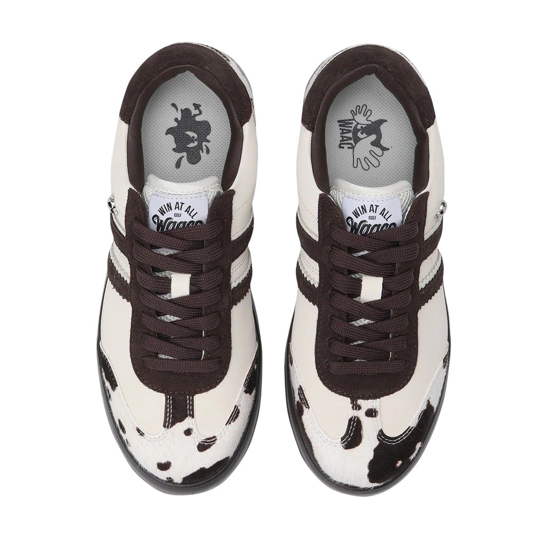WOMEN MILKYFOAM Patterend Sneakers ブラウン