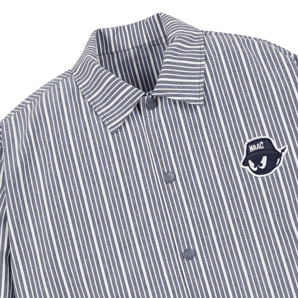 MEN カジュアルコーチジャケット ライトブルー