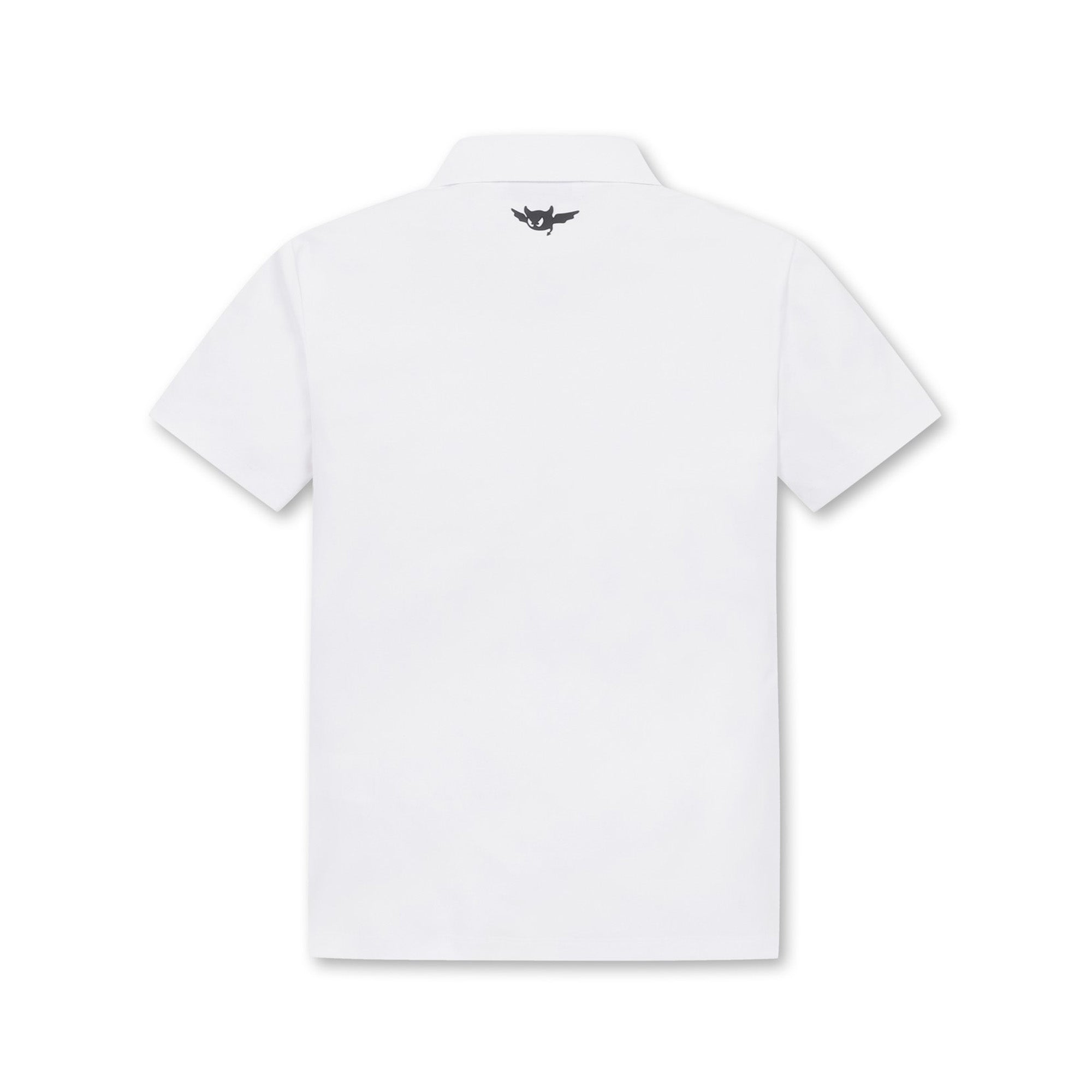 WOMEN ESSENTIAピケポロシャツ ホワイト