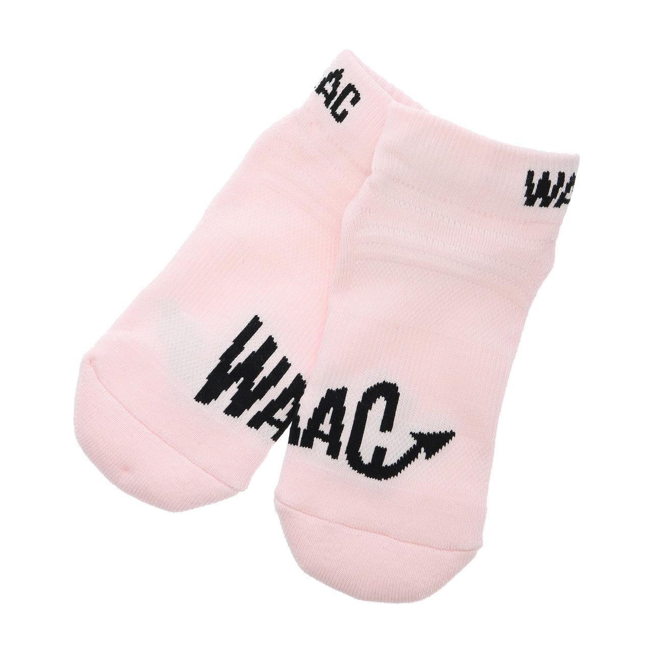 WOMEN ヒールプロテクト 3Dショートソックス ライトピンク