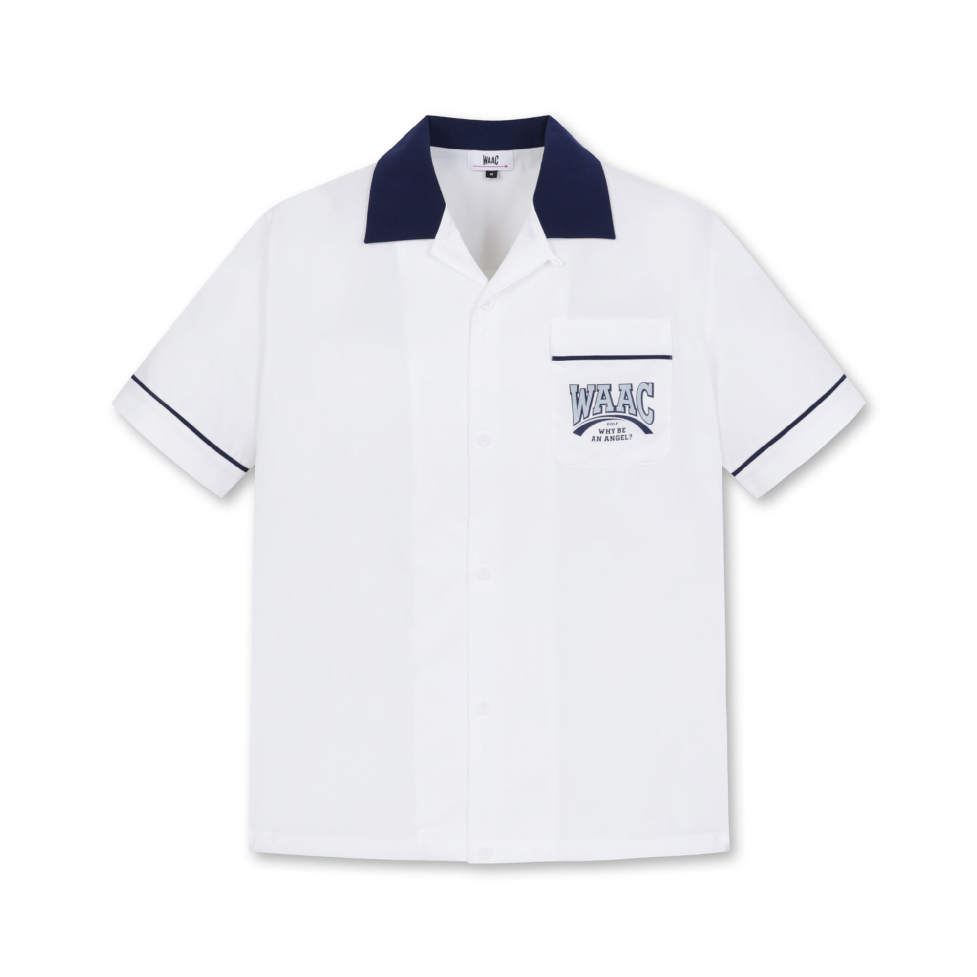 MENS オープンカラーシャツ ホワイト/072342031