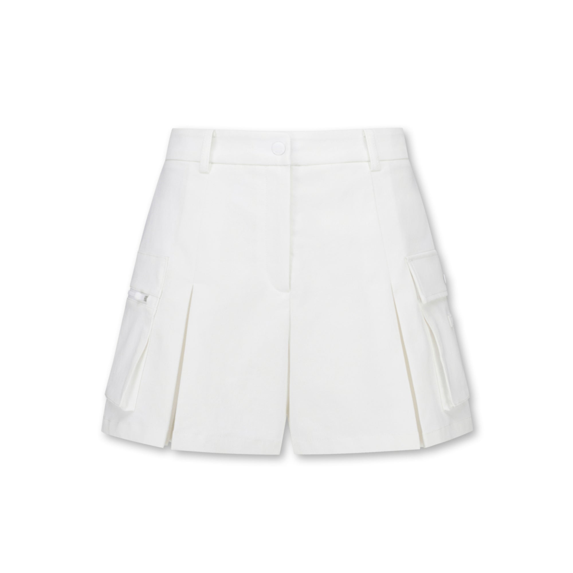 WOMENS カーゴハーフパンツ ホワイト/072342362