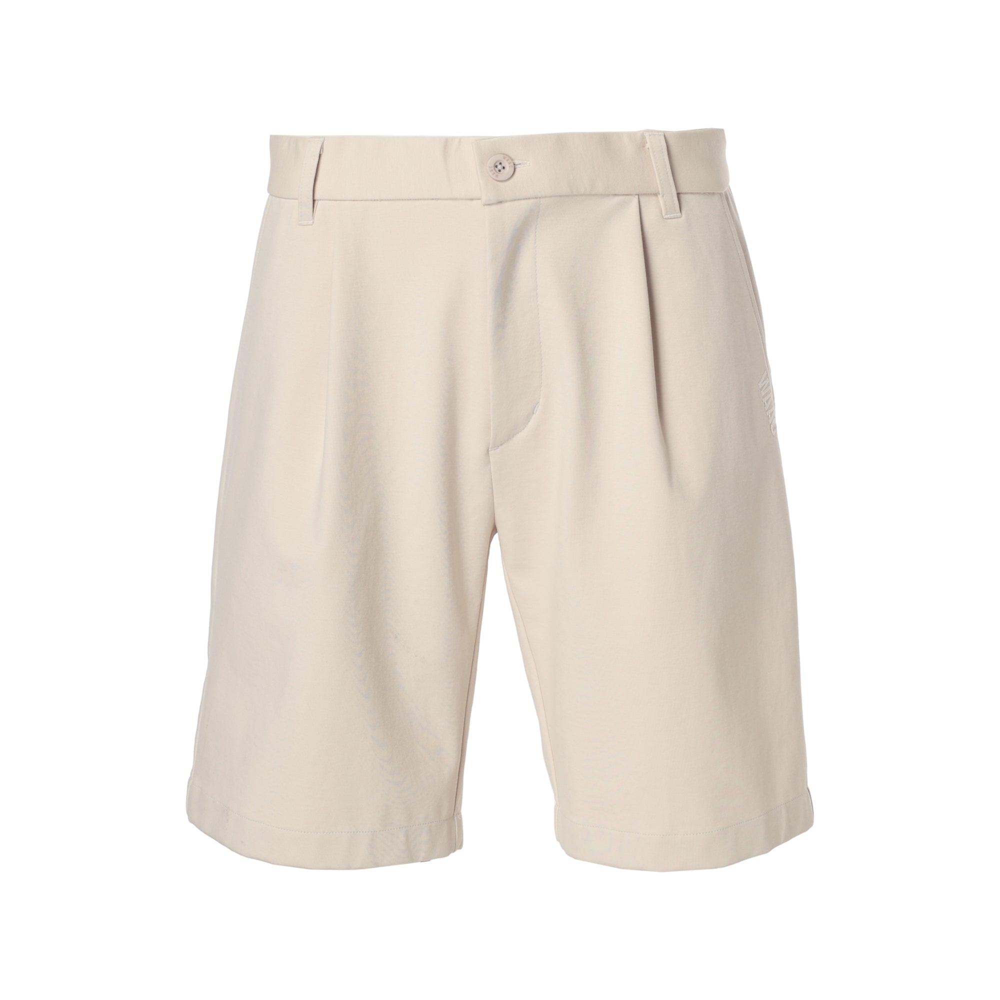 MEN ライトストレッチポンチ ハーフパンツ アイボリー