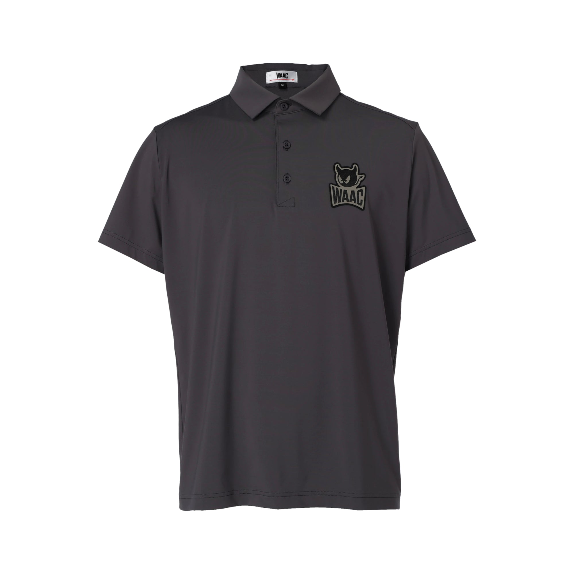 24SS】MENS PLAYERS EDITION 半袖ポロシャツ チャコール/072242002 