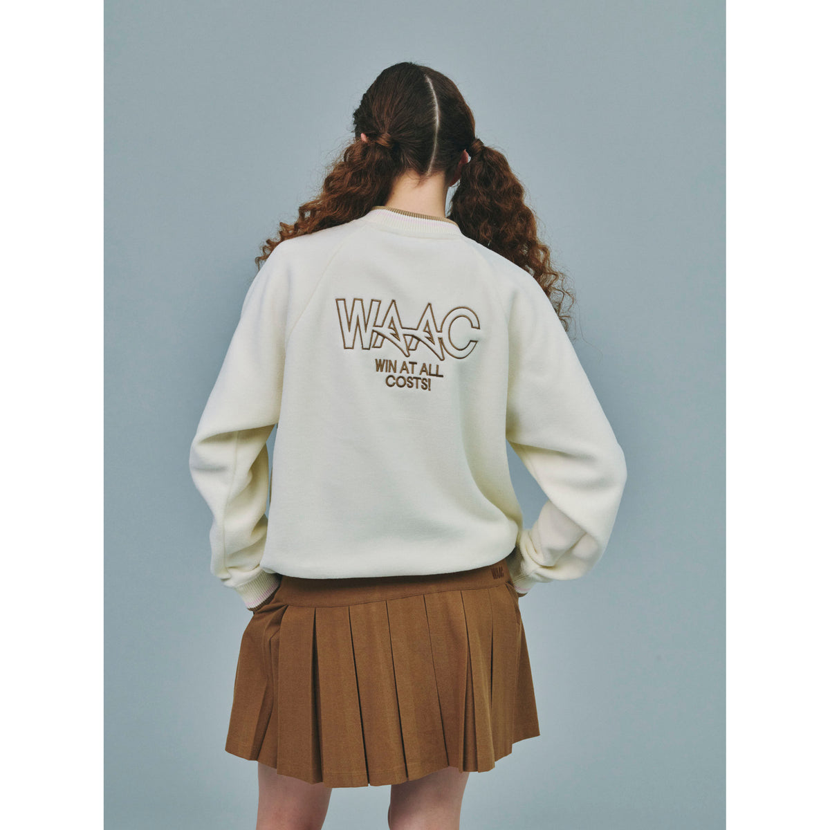 WOMEN リサイクルフリースプルオーバー グレー