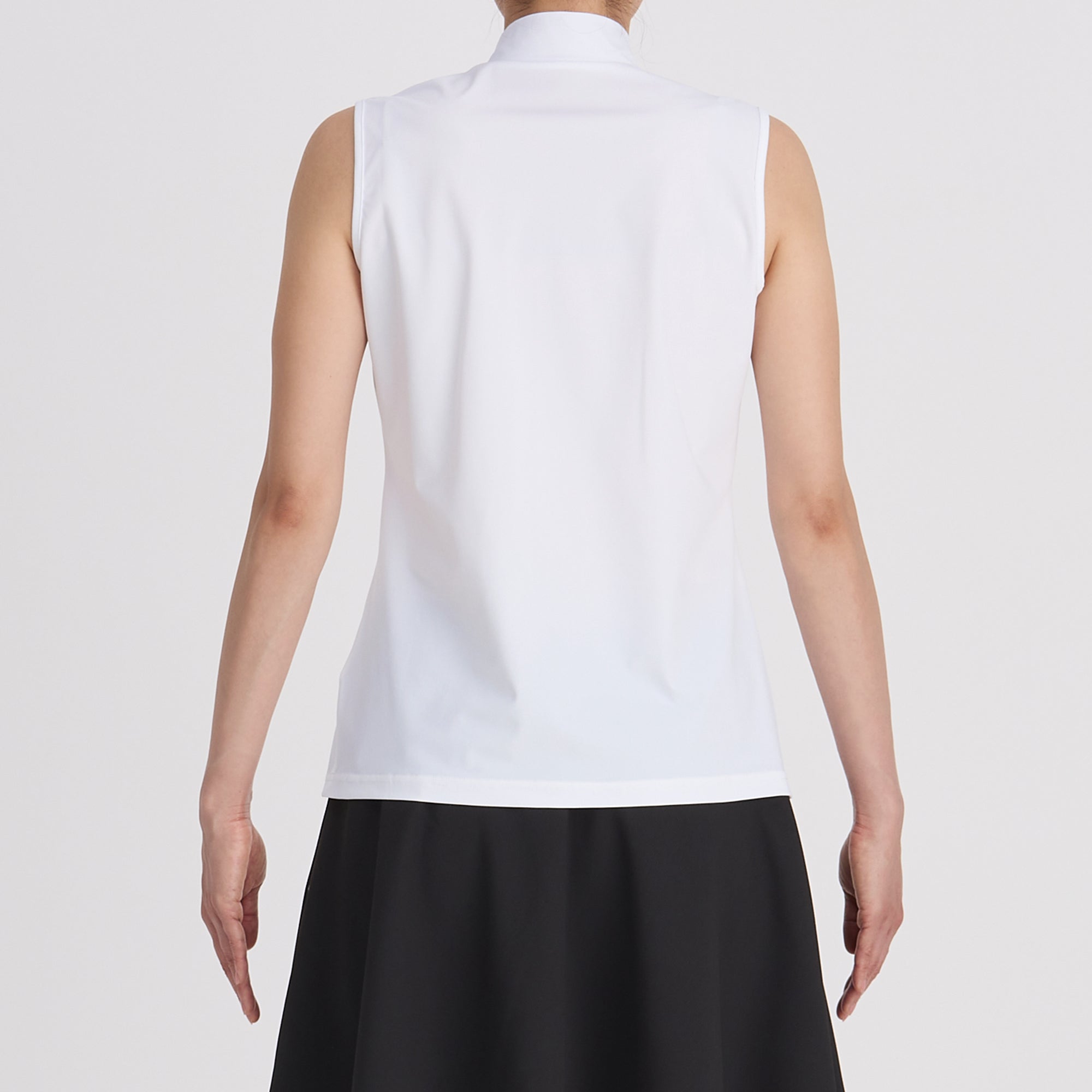 WOMENS Carvicoスムース ノースリーブモックネック ロイヤルブルー/072242090