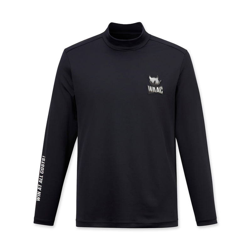 MEN PLAYERS EDITION モックネック ブラック