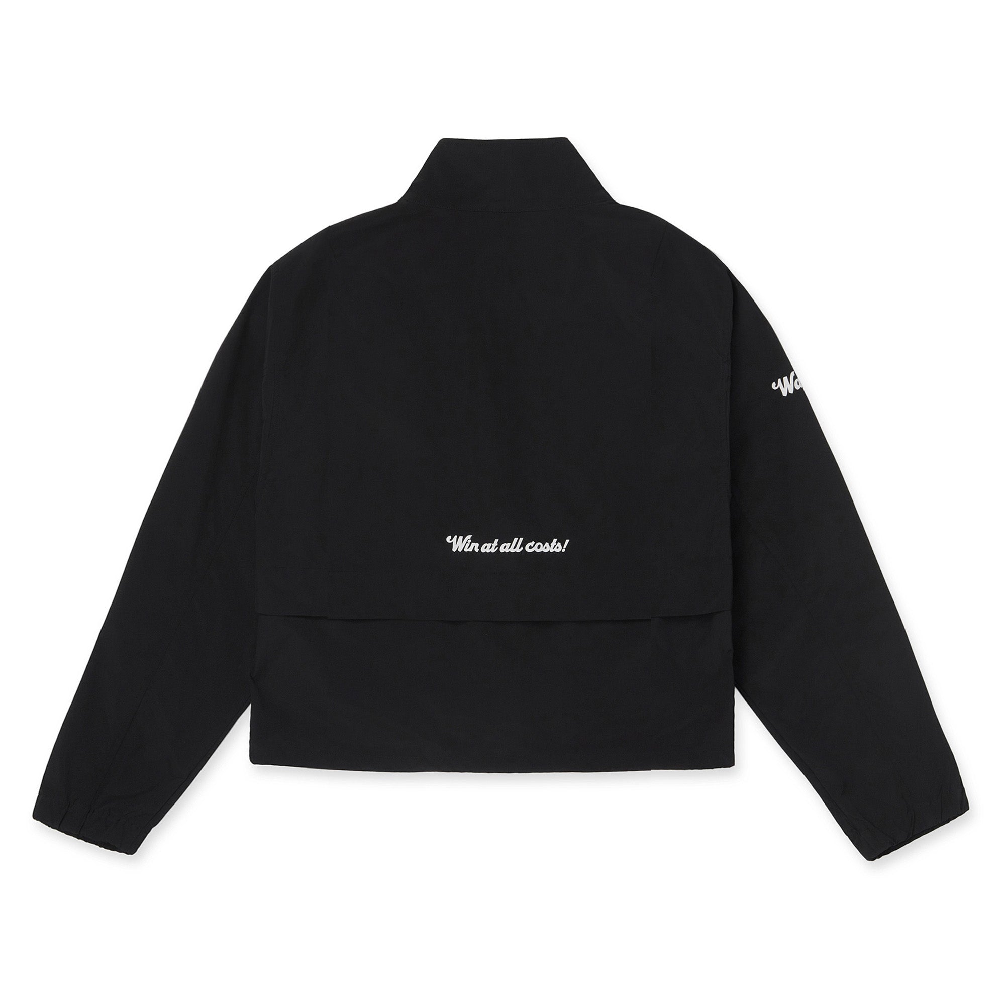 WOMEN ESSENTIALフルジップブルゾン ブラック