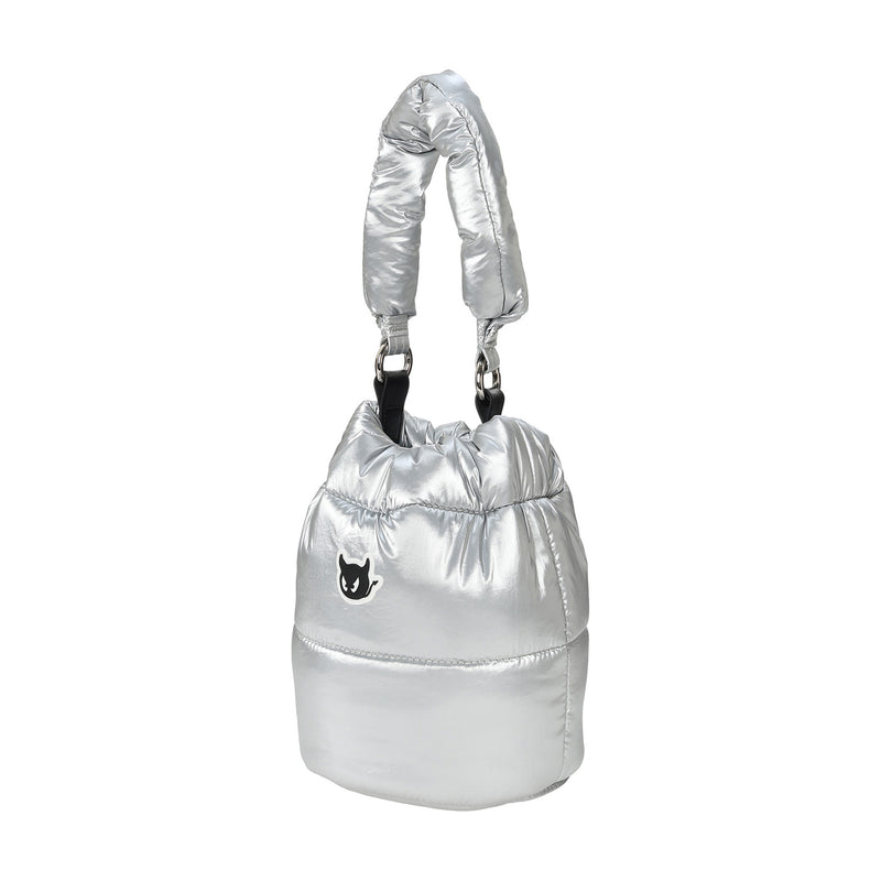 UNISEX パディングカートバッグ シルバー