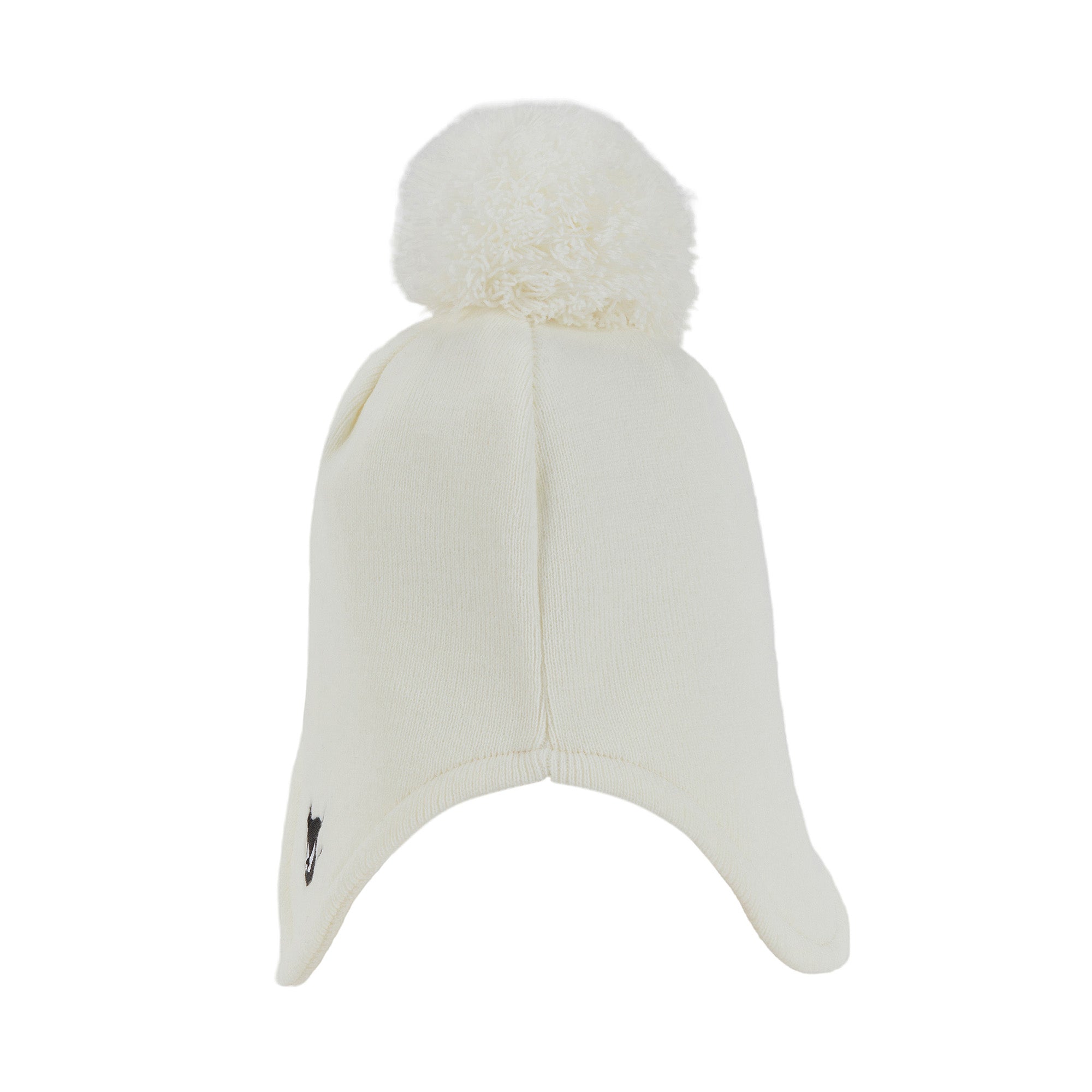 UNISEX イヤーフラップニットキャップ ブラウン