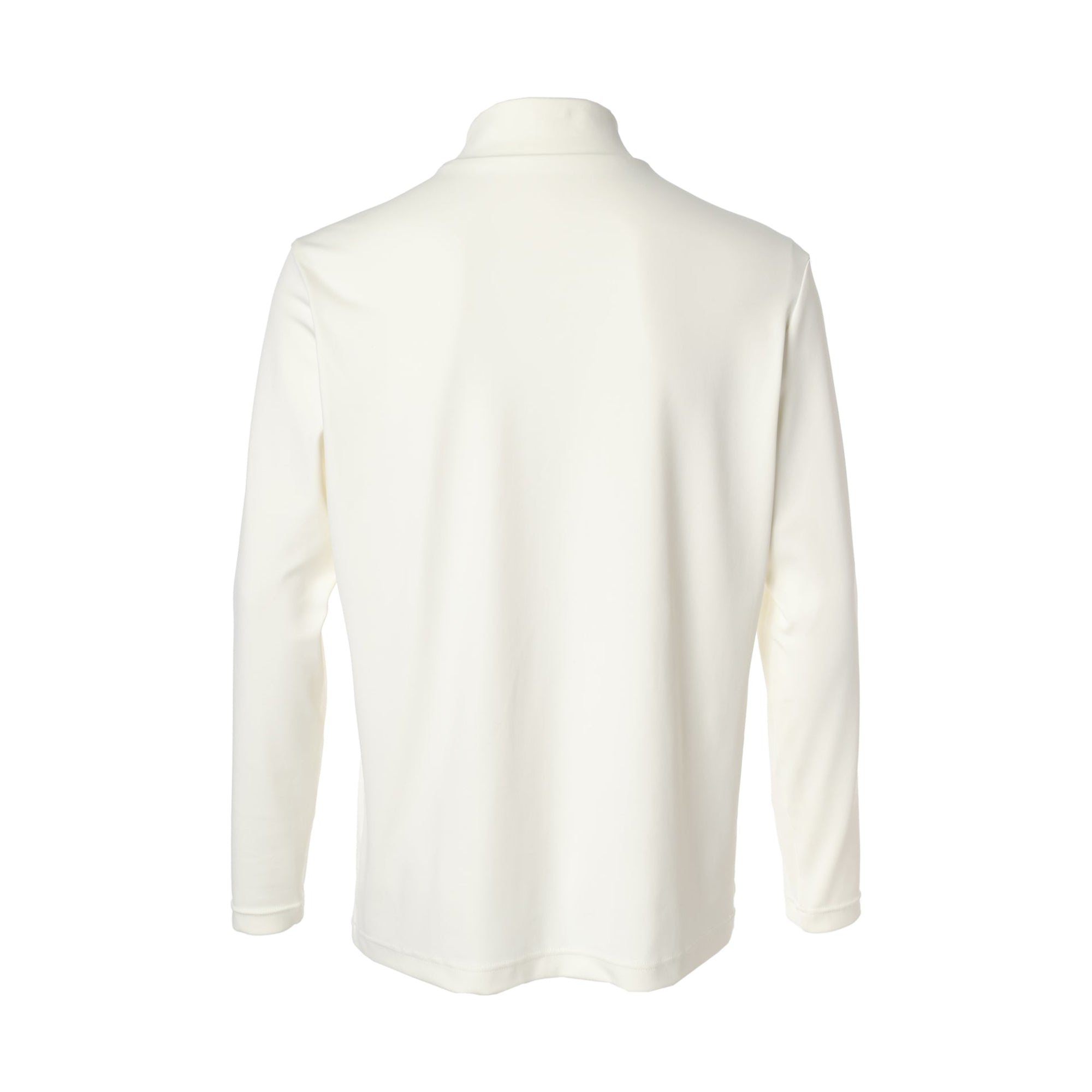 MENS PLAYERS EDITION BASICベア天竺 長袖モックネック アイボリー/072244000