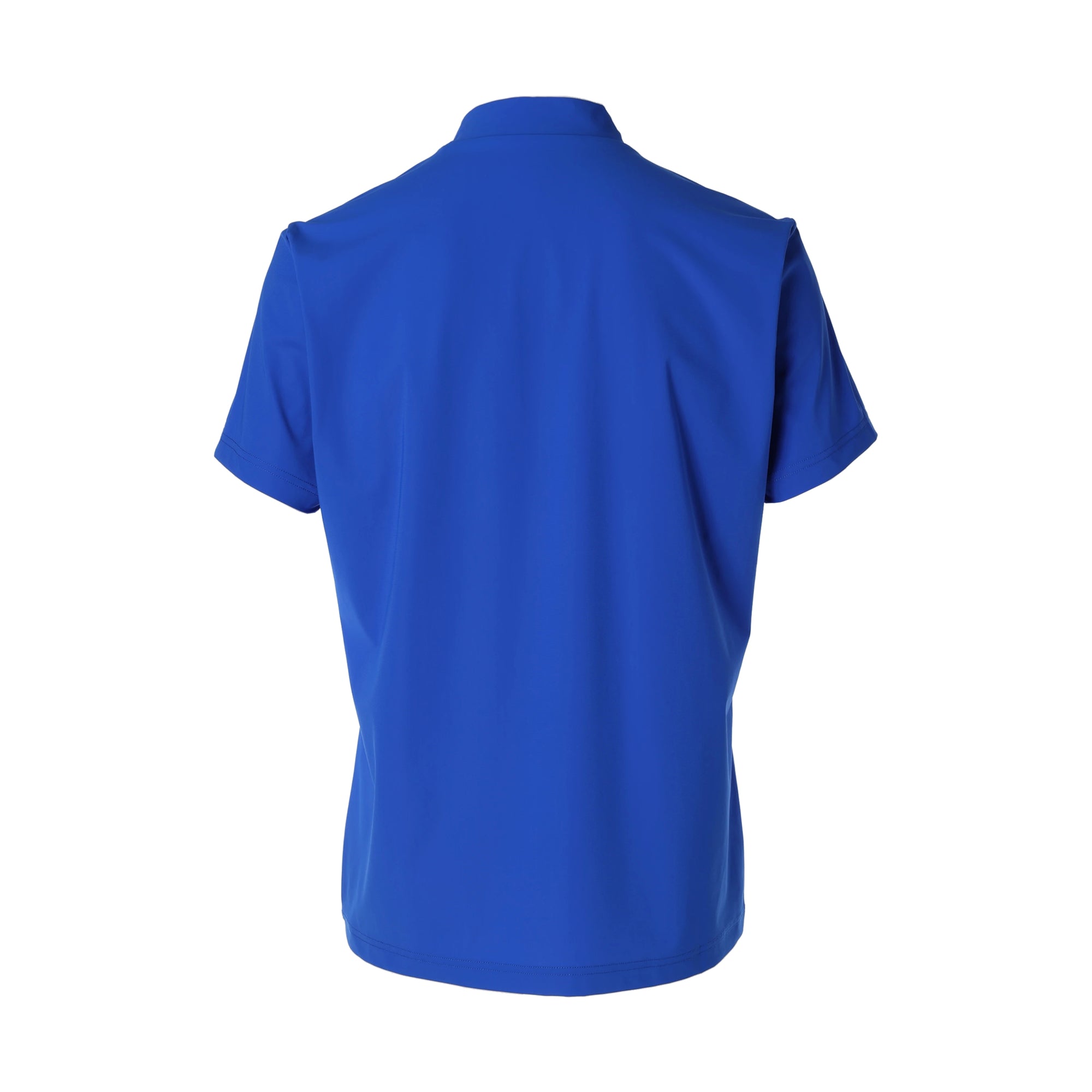 MENS Carvicoスムース 半袖モックネック ロイヤルブルー/072242040